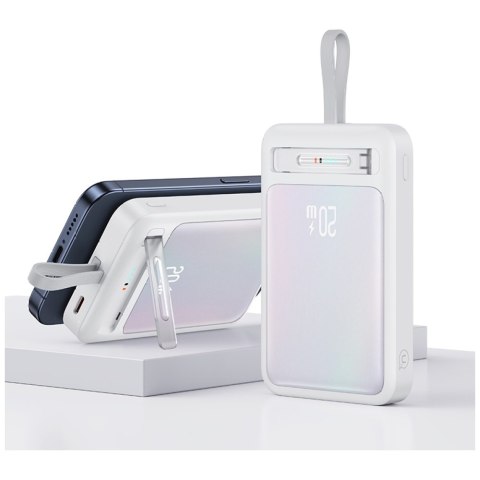 Powerbank USAMS XM Series CD219 10000mAh Magnetic Wireless różowy