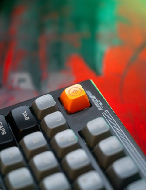 Marvo K638B, klawiatura US, do gry, przewodowa (USB), czarna, podświetlenie