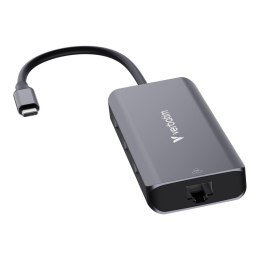 Hub USB Verbatim Multi Port Essentials USB-C PD, 3xUSB-A 3.0, HDMI, RJ-45