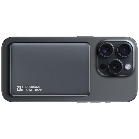 Powerbank USAMS CY Series CD242 10000mAh 20W Magnetic Wireless titanium