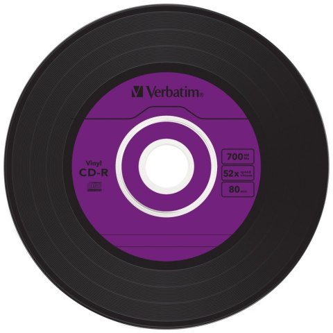 Płyta CD-R Verbatim DATA VINYL 700MB SLIM 10szt 43426