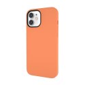 SwitchEasy Etui MagSkin do iPhone 12 Mini pomarańczowe