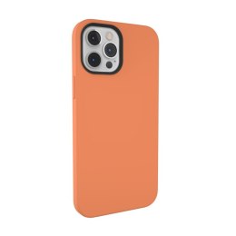 SwitchEasy Etui MagSkin do iPhone 12 Pro Max pomarańczowe