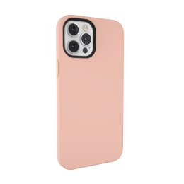 SwitchEasy Etui MagSkin do iPhone 12/12 Pro różowe
