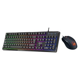 Genius GX GAMING Scorpion KM-GX6, Zestaw klawiatur CZ/SK, do gry, przewodowa (USB), czarna