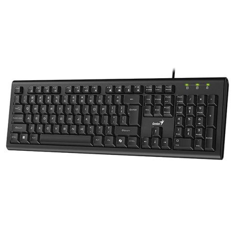 Genius KB-113 COPILOT, klawiatura CZ/SK, klasyczna, przewodowa (USB), czarna