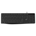 Genius KB-117S COPILOT, klawiatura CZ/SK, klasyczna, przewodowa (USB), czarna
