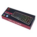 Marvo HECATE 61WR, klawiatura US, do gry, Tri-mode, czarna, mechaniczna