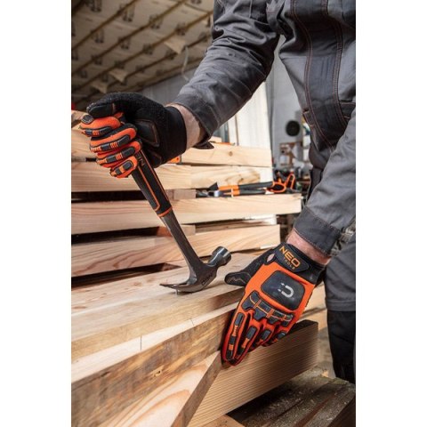 Młotek ciesielski 25-101, Uchwyt dwukomponentowy, NEO TOOLS