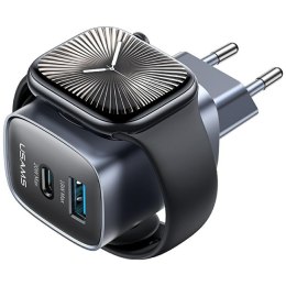 Ładowarka sieciowa USAMS CC293 T67 20W iWatch 1xUSB-C 1xUSB-A tarnish
