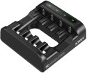 Ładowarka do akumulatorów R03 / AAA oraz R6 / AA Li-ion 1,5V / NiMH Xtar L4