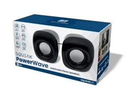 Głośniki komputerowe SQUEAK PowerWave SQ1003 stereofoniczne