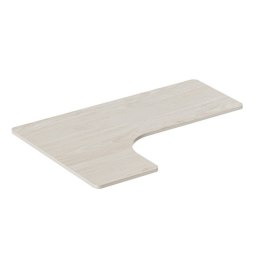 Blat biurka narożnego, 160x110-60x1,8 cm, laminowana płyta wiórowa, Powerton