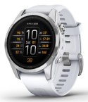 Zegarek sportowy Garmin Epix PRO (Gen 2) AMOLED 42mm SS Whitestone/Srebrny