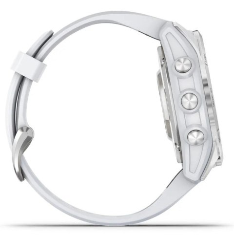 Zegarek sportowy Garmin Epix PRO (Gen 2) AMOLED 42mm SS Whitestone/Srebrny