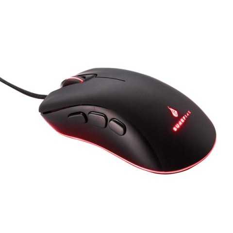 Mysz przewodowa, Surefire Condor Claw Gaming, czarna, optyczna, 6400DPI