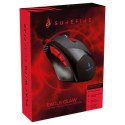 Mysz przewodowa, Surefire Eagle Claw Gaming, czarna, optyczna, 6400DPI