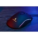 Mysz przewodowa, Surefire Hawk Claw Gaming, czarna, optyczna, 6400DPI