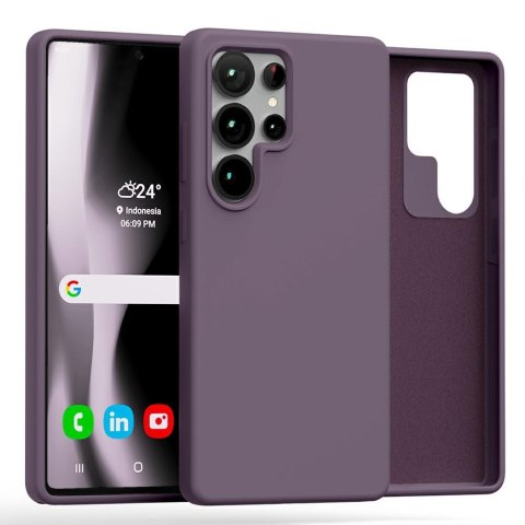 Mercury Silicone Sam S25 Ultra S938 fioletowy /purple