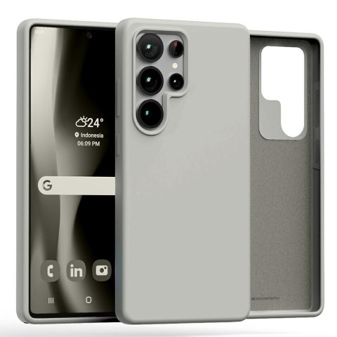 Mercury Silicone Sam S25 Ultra S938 kamienny /stone