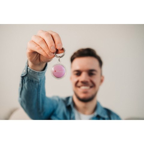 Lokalizator Bluetooth My Finder Coin czarny, biały i różowy, 32135, Verbatim