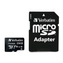 Verbatim Karta pamięci microSDHC/SDXC, 256GB, micro SDXC, 44087, z adapterm