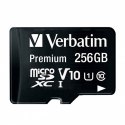 Verbatim Karta pamięci microSDHC/SDXC, 256GB, micro SDXC, 44087, z adapterm