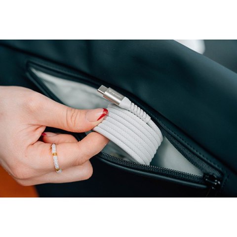 Verbatim USB kabel USB C (M) - USB C (M), 100W, 1.2m, magnetyczny, zielony, box, 31855