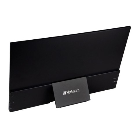 Verbatim monitor przenośny dotykowy, PMT-15, 15.6", Full HD (1920x1080), 60Hz, czarny