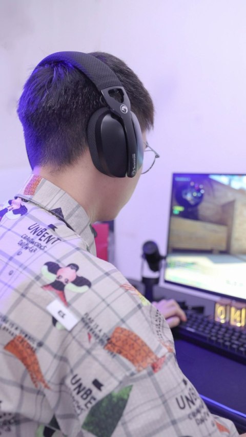 Marvo Pulz 70W, słuchawki, regulacja głośności, czarna, PS4, PS5, Xbox One, PC