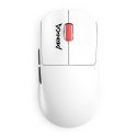 Mysz Marvo MONKA PRIME, biała, optyczna, 26000DPI, Tri-Mode