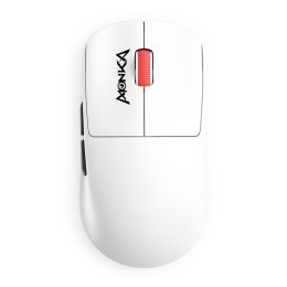 Mysz Marvo MONKA PRIME, biała, optyczna, 26000DPI, Tri-Mode