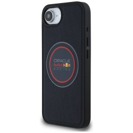 Etui Red Bull Meshed Logo and Red Ring MagSafe do iPhone 16e granatowy