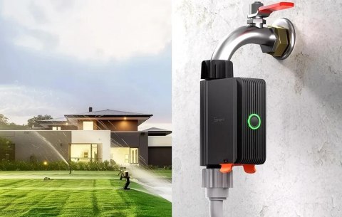 Inteligentny zawór/licznik wody ZigBee SONOFF SWV-BSP (3/4")