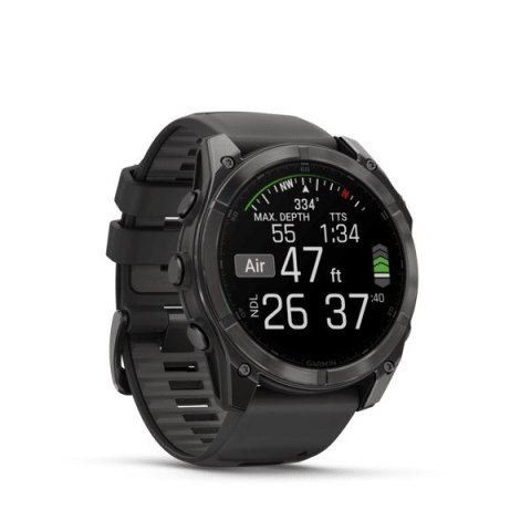Zegarek sportowy Garmin Fenix 8 AMOLED 51mm Slate Gray