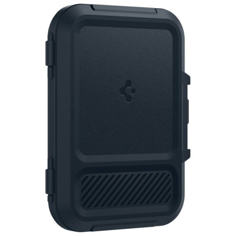 Magnetyczny portfel Spigen Lock Fit MagSafe metal slate
