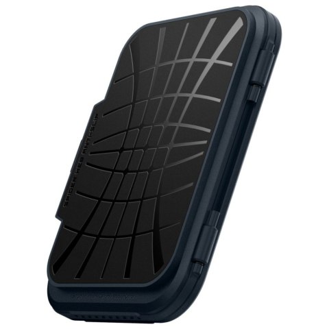 Magnetyczny portfel Spigen Lock Fit MagSafe metal slate