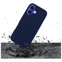 3MK Silicone Case iPhone 16 6.1" granatowy/dark navy