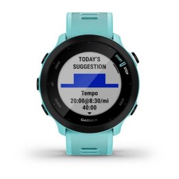 Zegarek sportowy Garmin Forerunner 55 42mm, turkusowy