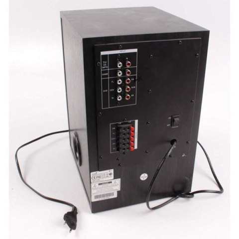 Genius głośniki SW-HF 5.1 4500 v2, 5.1, 125W, czarne, zdalne sterowanie, kino domowe, 3,5 mm jack, 40Hz~20kHz