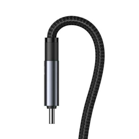 USAMS Kabel 6w1 Fast charging 240W 1,2m Data Cable Digital dispay Aluminium Alloy Seria Sufeng (SJ737)