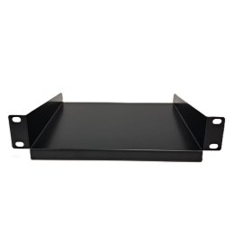 Półka RACK 10'' 1U 200mm, Netrack, czarna