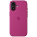 Etui Apple MYY53ZM/A iPhone 16 6.1" MagSafe fuksja/fuchsia Silicone Case