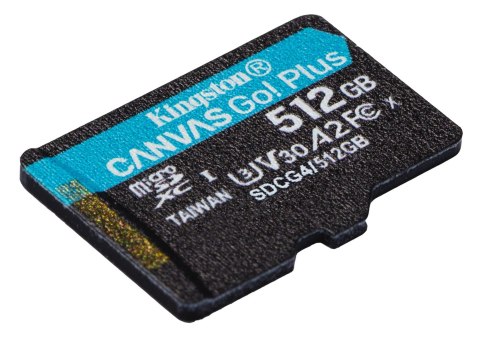 KINGSTON microSDXC Canvas Go Plus 512GB + Adapter