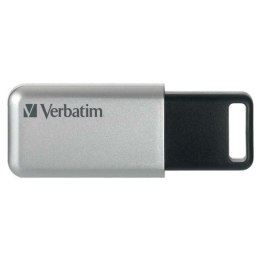 Verbatim USB flash disk, USB 3.0, 32GB, Secure Pro, Store N Go, srebrny, 98665, USB A, szyfrowanie AES 256-bit