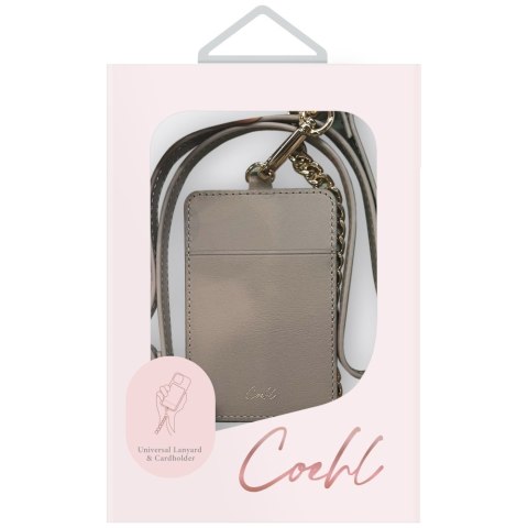 Uniwersalna smycz do telefonu 3w1 UNIQ Coehl Caryne z portfelem na karty pebble