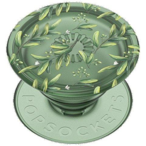 Uchwyt i podstawka do telefonu Popsockets PlantCore Grip Olive zielony 807373