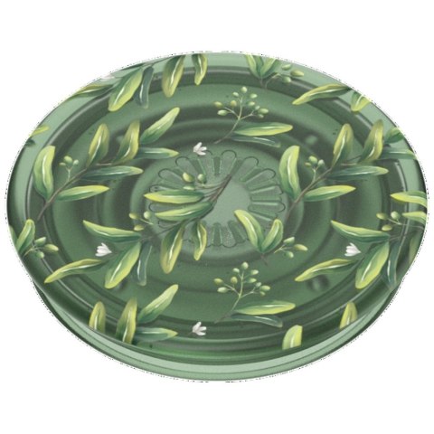 Uchwyt i podstawka do telefonu Popsockets PlantCore Grip Olive zielony 807373