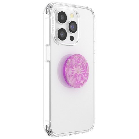 Uchwyt i podstawka do telefonu Popsockets PlantCore Grip Tan Lines różowy 807343