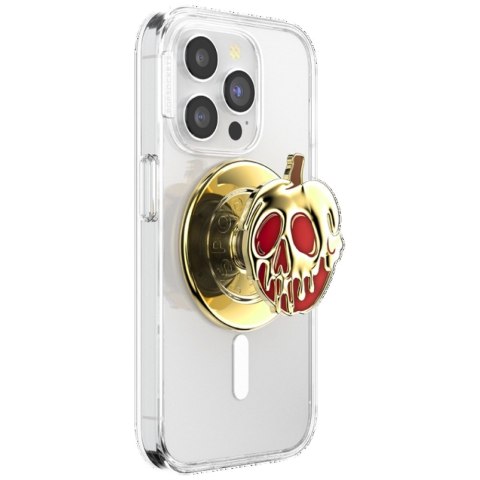 Uchwyt i podstawka do telefonu Popsockets Round Disney Enamel Poison Apple MagSafe złoty 114075